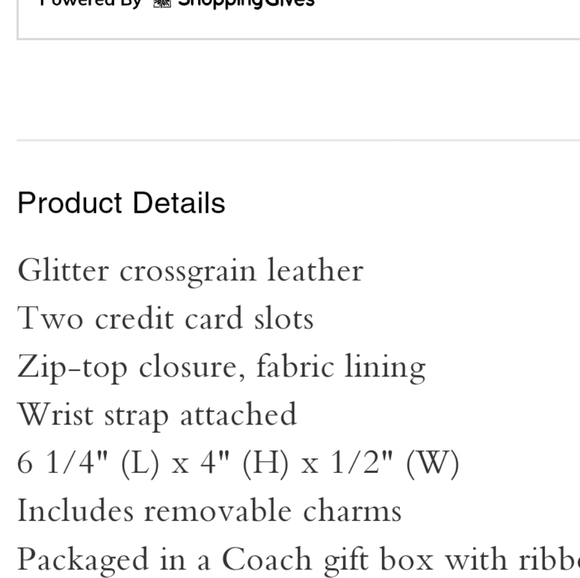 Coach Boxed Leather Corner Zip Wistlet in Gold/ Black Cherry - Picture 9 of 10